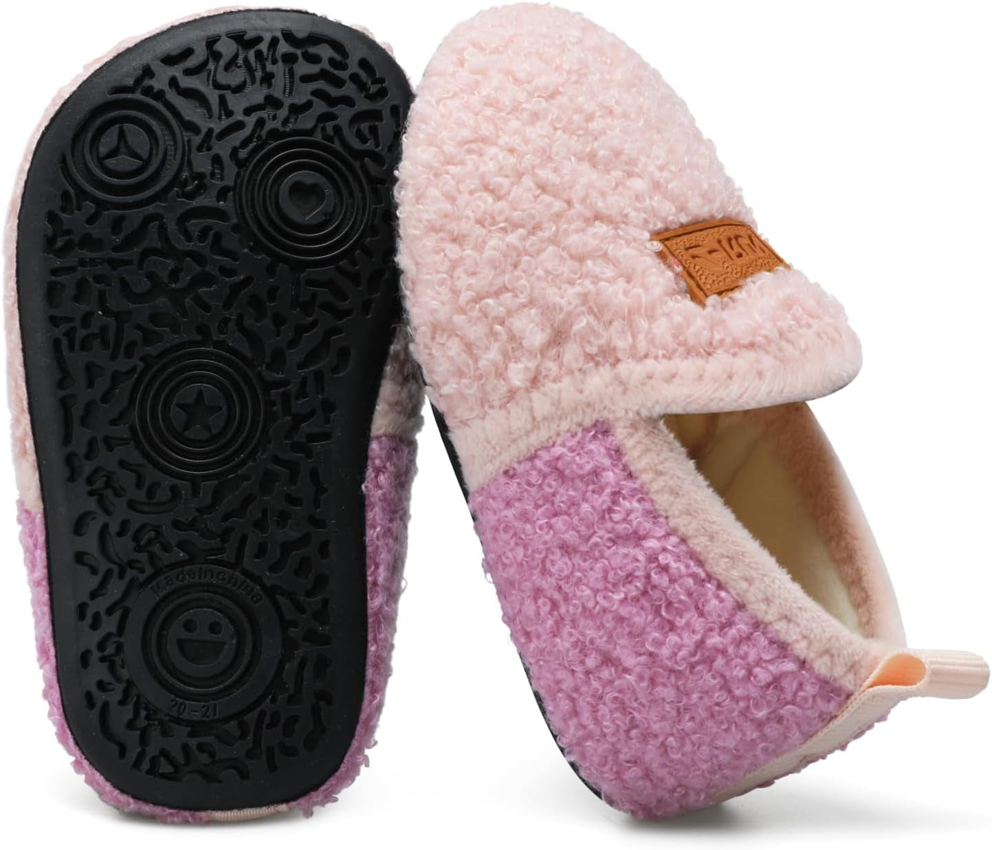 Toddler Boys Girls House Slippers Indoor Home Shoes Warm Socks for Kids