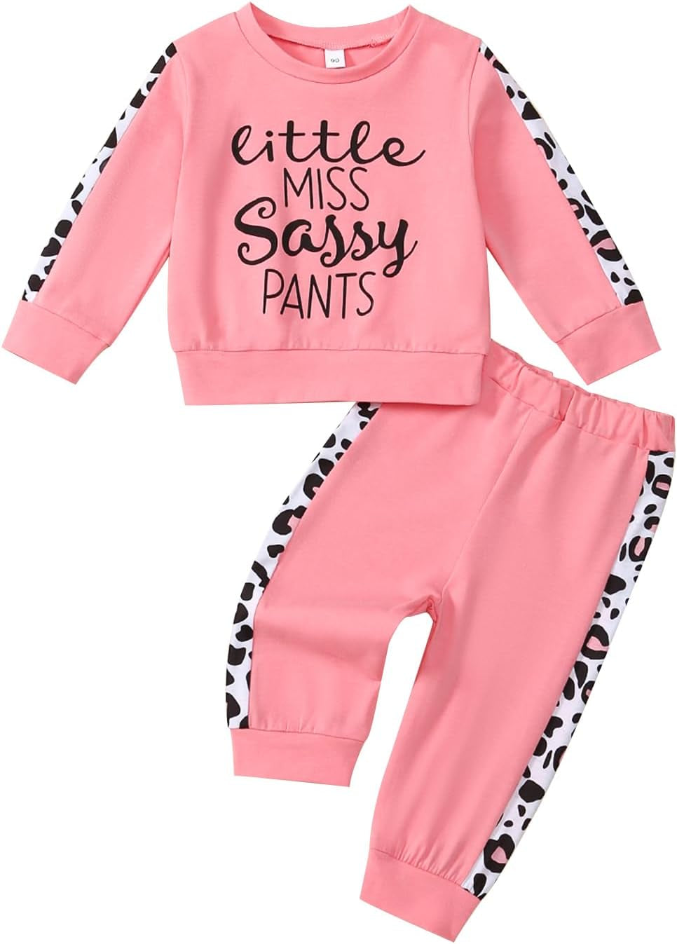 Infant Toddler Baby Girl Clothes Long Sleeve T-Shirt Tops Pants Outfits Set